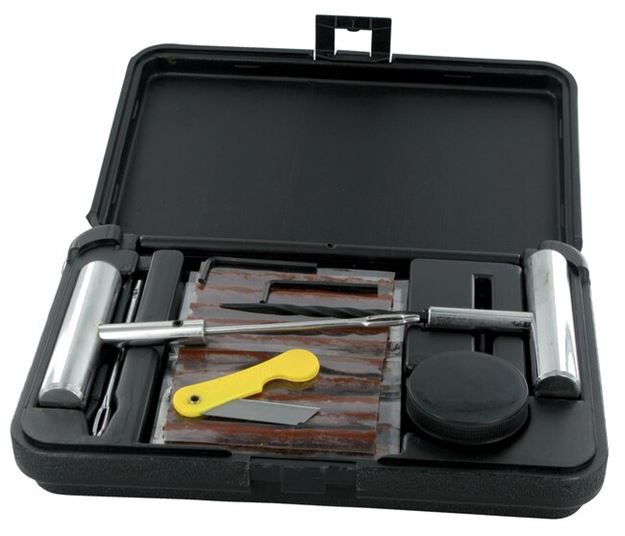 Image sur Coffret réparation de pneus tubeless voitures